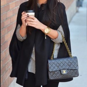 HM Black Cape Jacket